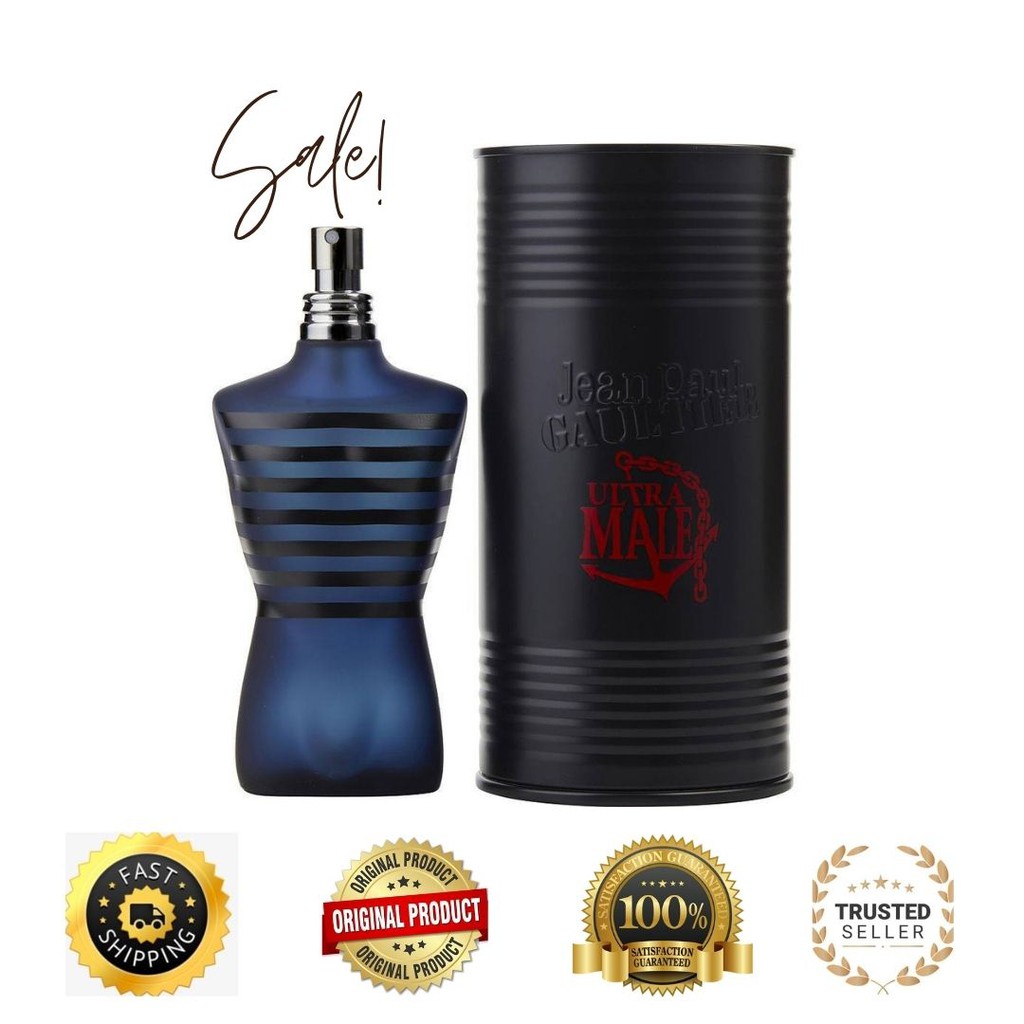 Jean Paul Gaultier Ultra Male 125ml Edt Intense Spray JPG Ultra