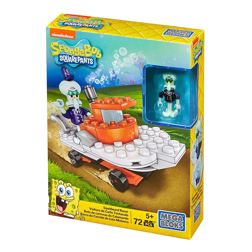Mega Bloks construx SpongeBob SquarePants Building Set Toys Collectible