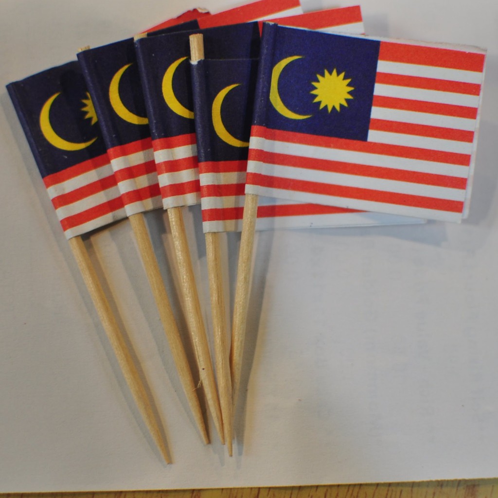 MALAYSIA FLAG CAKE TOPPER 50PCS | Shopee Malaysia