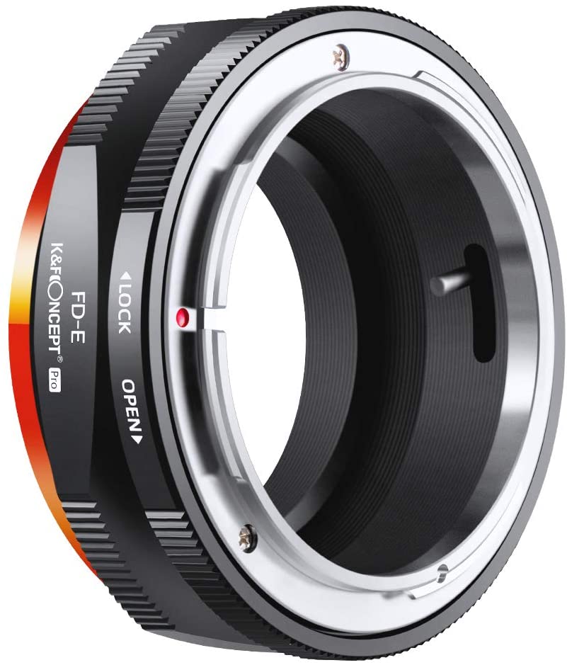 K&F Concept FD to E Mount Lens Mount Adapter for Canon FD FL Mount Lens ...