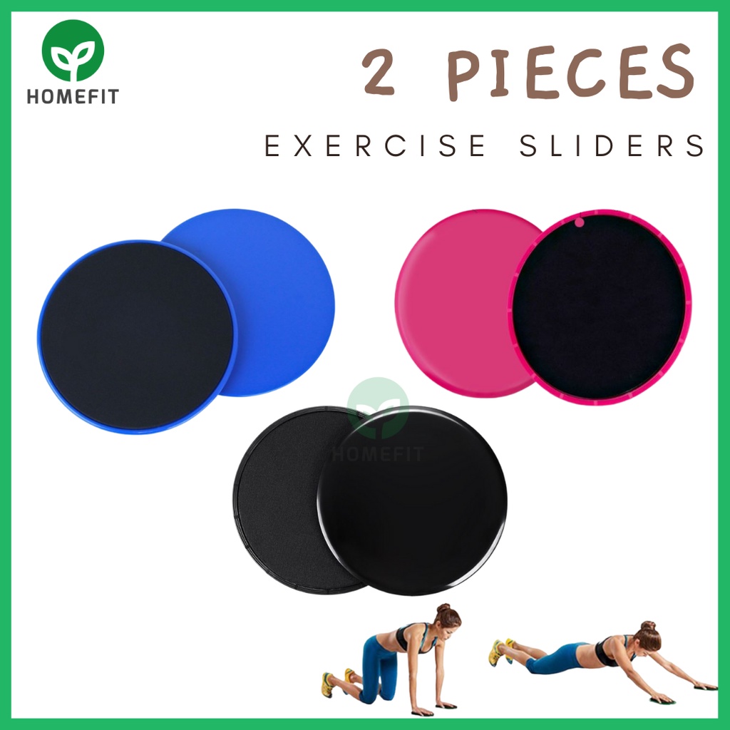 (Ready Stock) Exercise Sliders Slider Discs Gym Gliding Discs for Ab