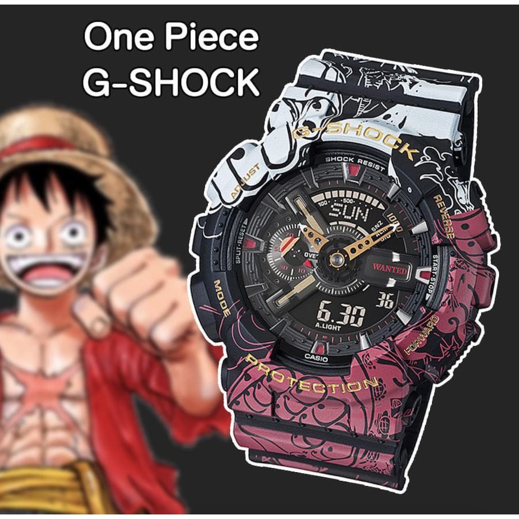 G Shock One Piece GA110 Limited Edition Waterproof Autolight jam g shock one piece jam tangan one piece watch Shopee Malaysia