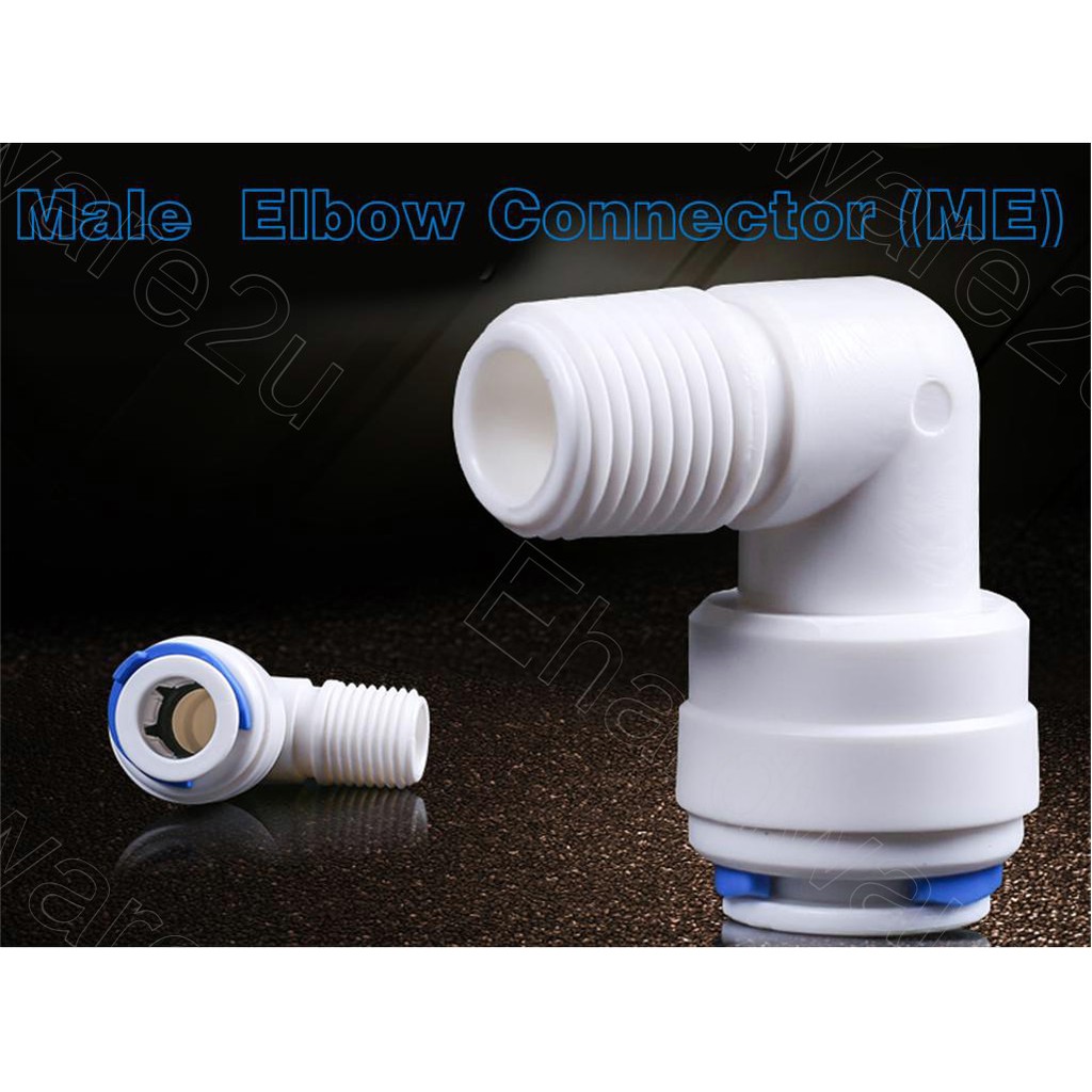 Water Filter Push Fit Male Elbow Connector (ME) Shopee Malaysia