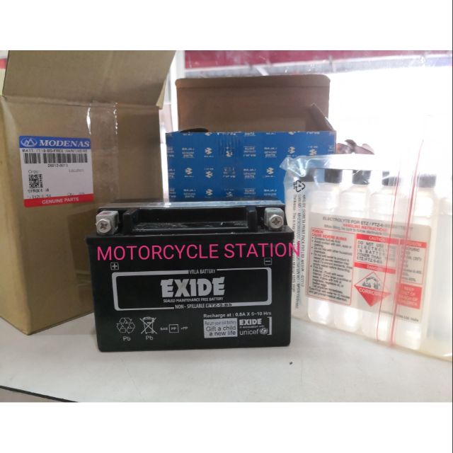 BAJAJ PULSAR NS200 FI RS200 BATTERY ETZ9 BS YTX9 BS Shopee Malaysia