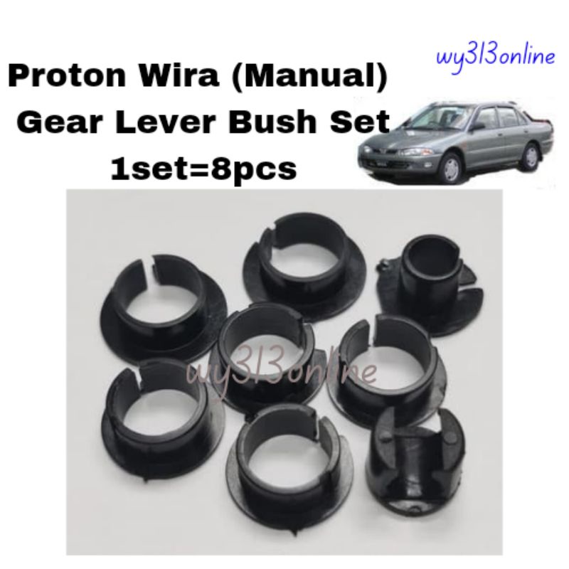 Proton Wira Manual Gear Lever Bush Set 1set=8pcs Shopee Malaysia