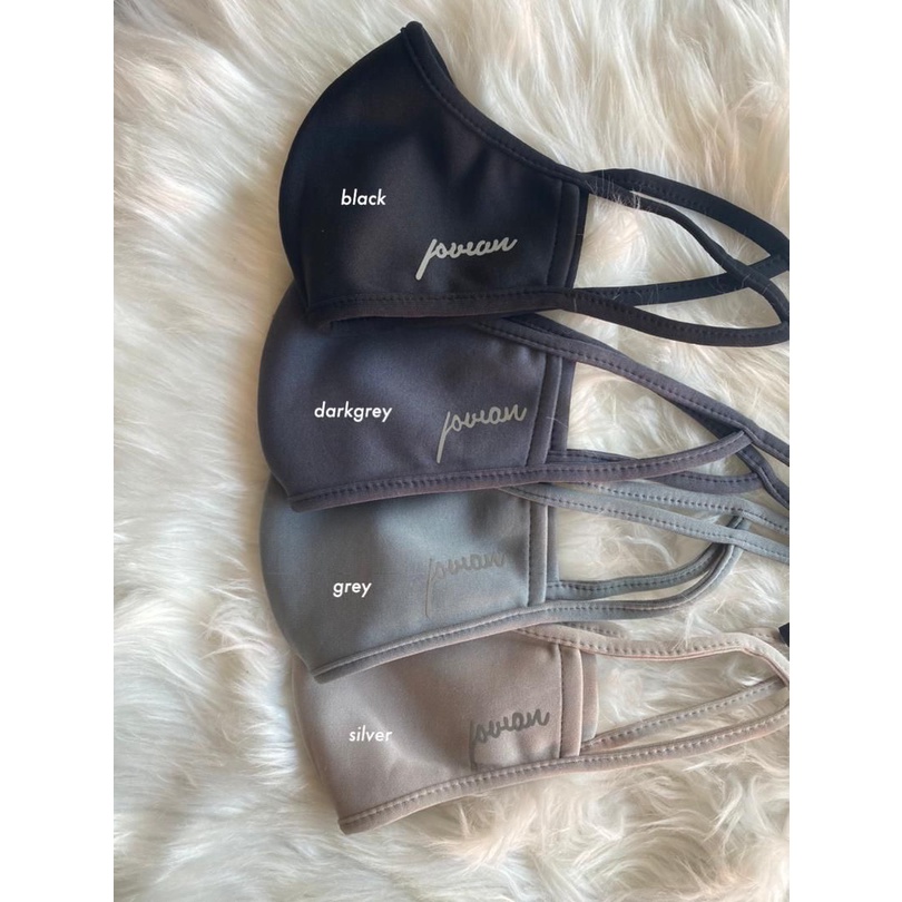 Face Mask Plain/mask bertali/ Mask Plain / Mask Kain Bertali / Mask ...