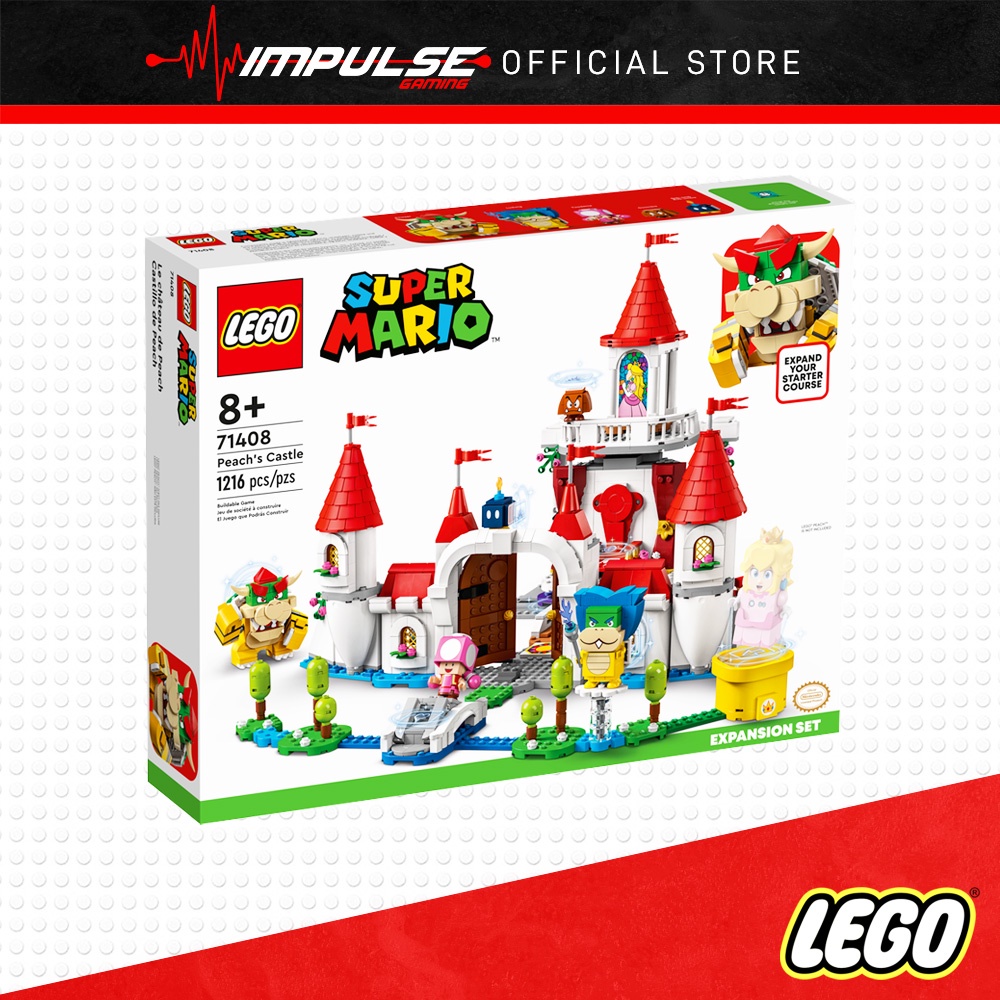 71408 Super deals Mario Peach's Castle