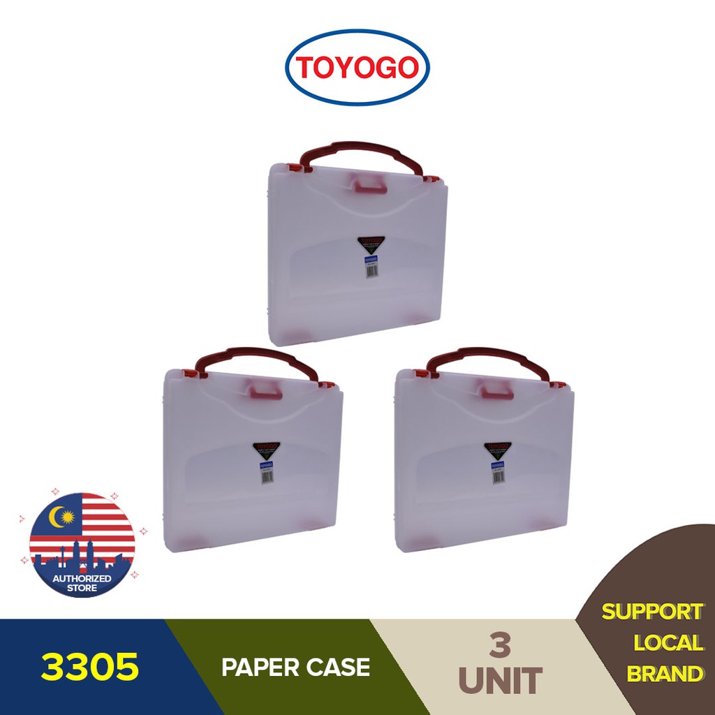3X Toyogo A4 Filing Document Case Paper File Folder 3305 | Shopee Malaysia