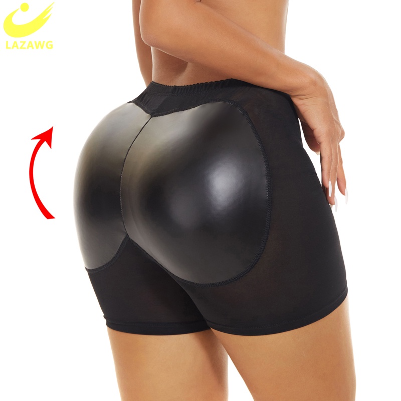 Women's Body Shaper Booty Butt Lifter Enhancer Body Shorts Seamless Panty -  Black