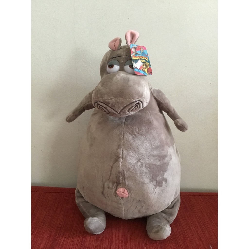 Peluche Gloria Madagascar 25 Cm Ippopotamo &ndash; Tcc, Morbido, Regalo Per Bambini