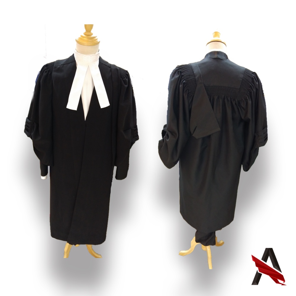【Ready Stock】Lawyer Robe | Lawyer Gown | Barrister Gown | Court Dress ...