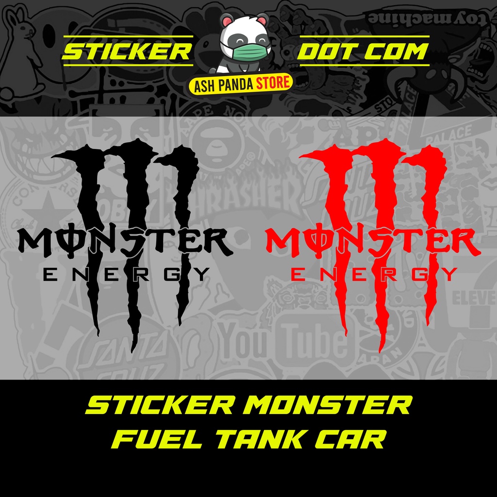 🔥STIKER KERETA MONSTER FUEL TANK CAR STYLING🔥 | Shopee Malaysia