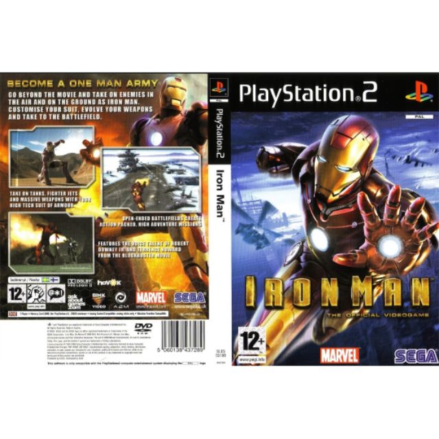 Iron man hot sale ps2