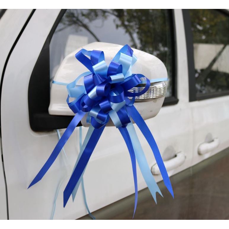New Design Wedding car decoration flower Pull Bow Ribbons Gift Birthday ...