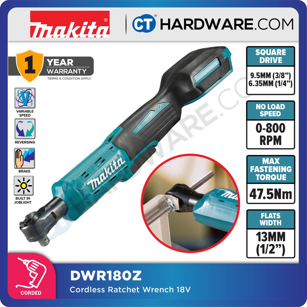 Makita cordless online ratchet