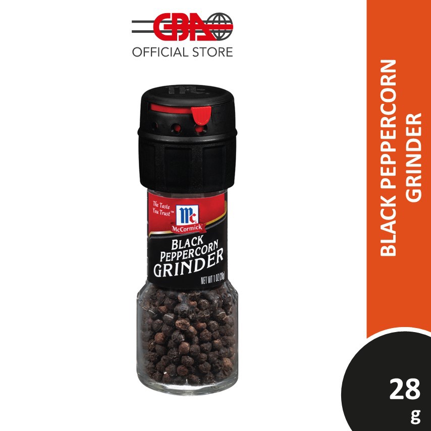 Mccormick Grinders Black Peppercorn 28g Shopee Malaysia