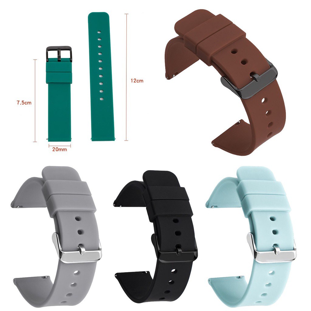 14mm silicone watch band cheap