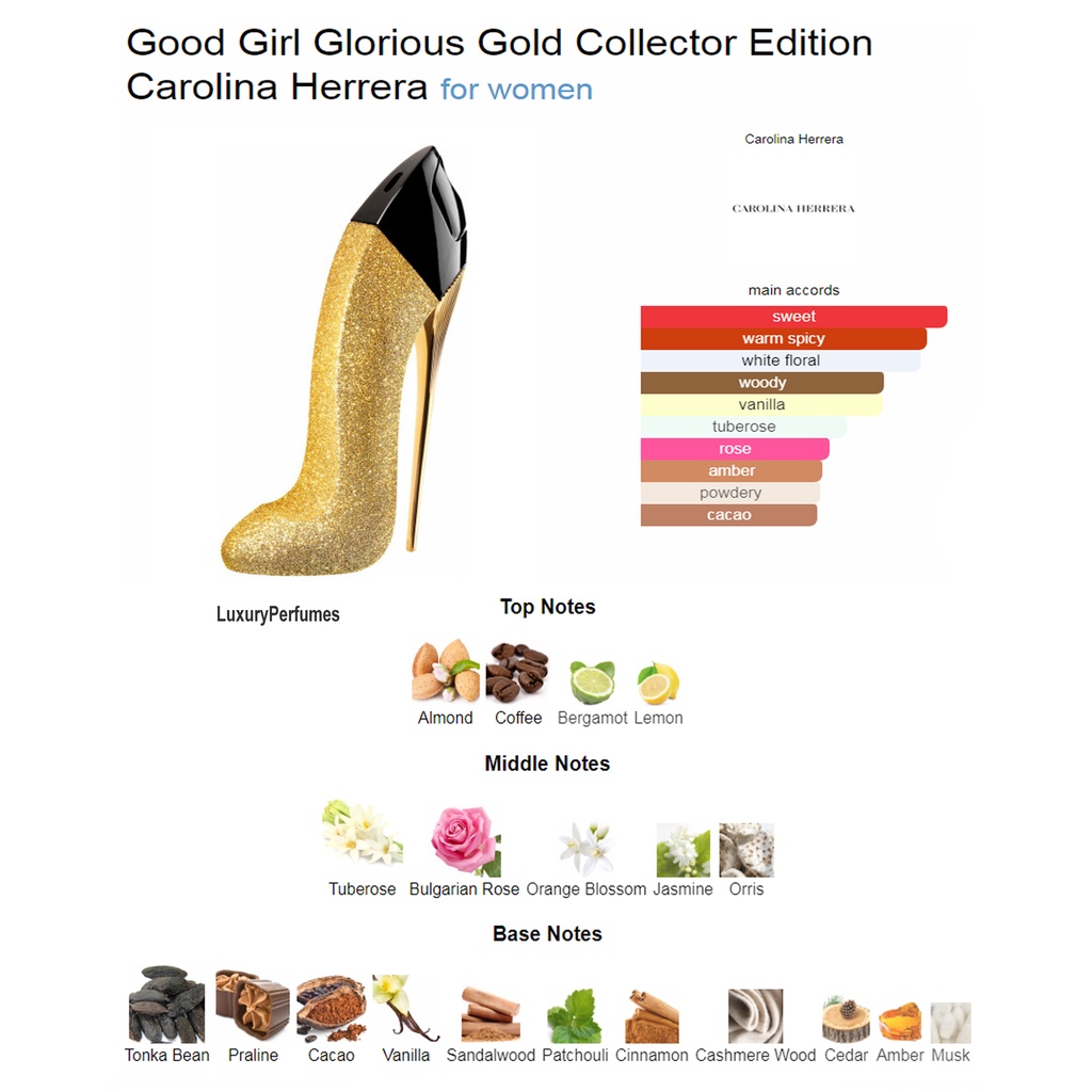 Carolina Herrera Good Girl Glorious Gold Collector Edition EDP 80ml (Original)