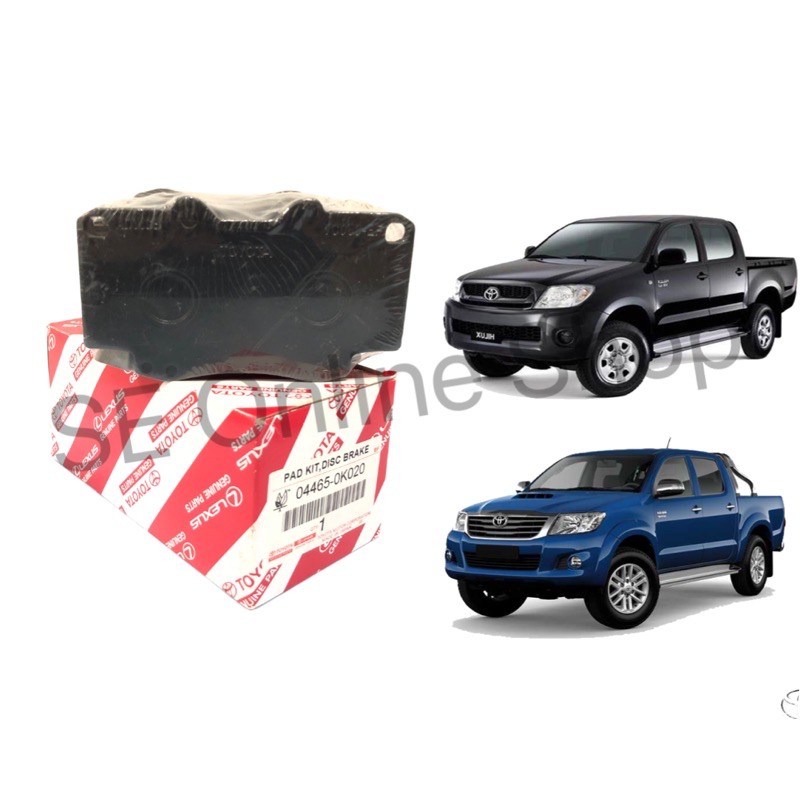 TOYOTA Brake Pad Hilux Vigo Kun25 Front Disc Brake Pads (04465OK020