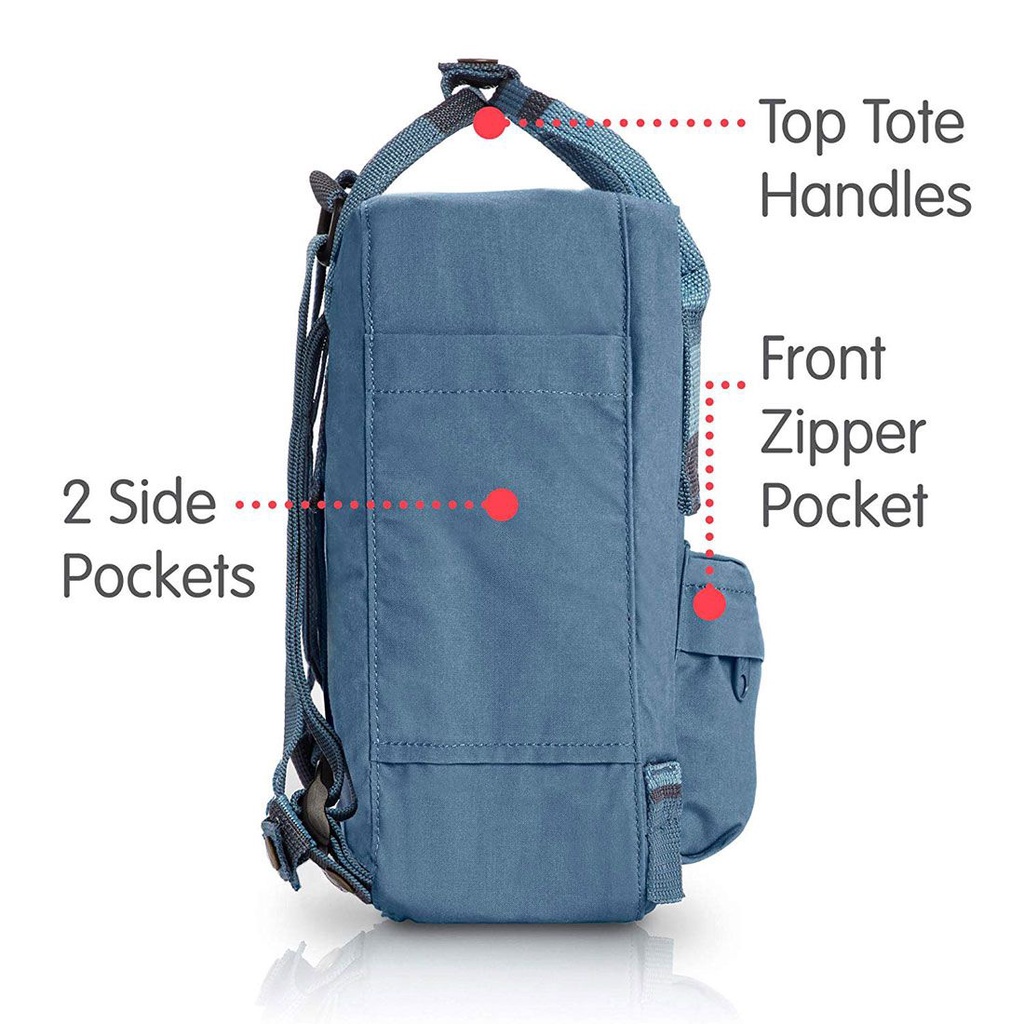 Fjallraven Kanken F23561 519 925 Blue Ridge Random Blocked Shopee Malaysia