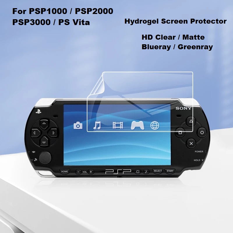 Sony PSP 3000/2000/1000/Play station PS VIta/E1000 Clear/Matte/Blueray ...