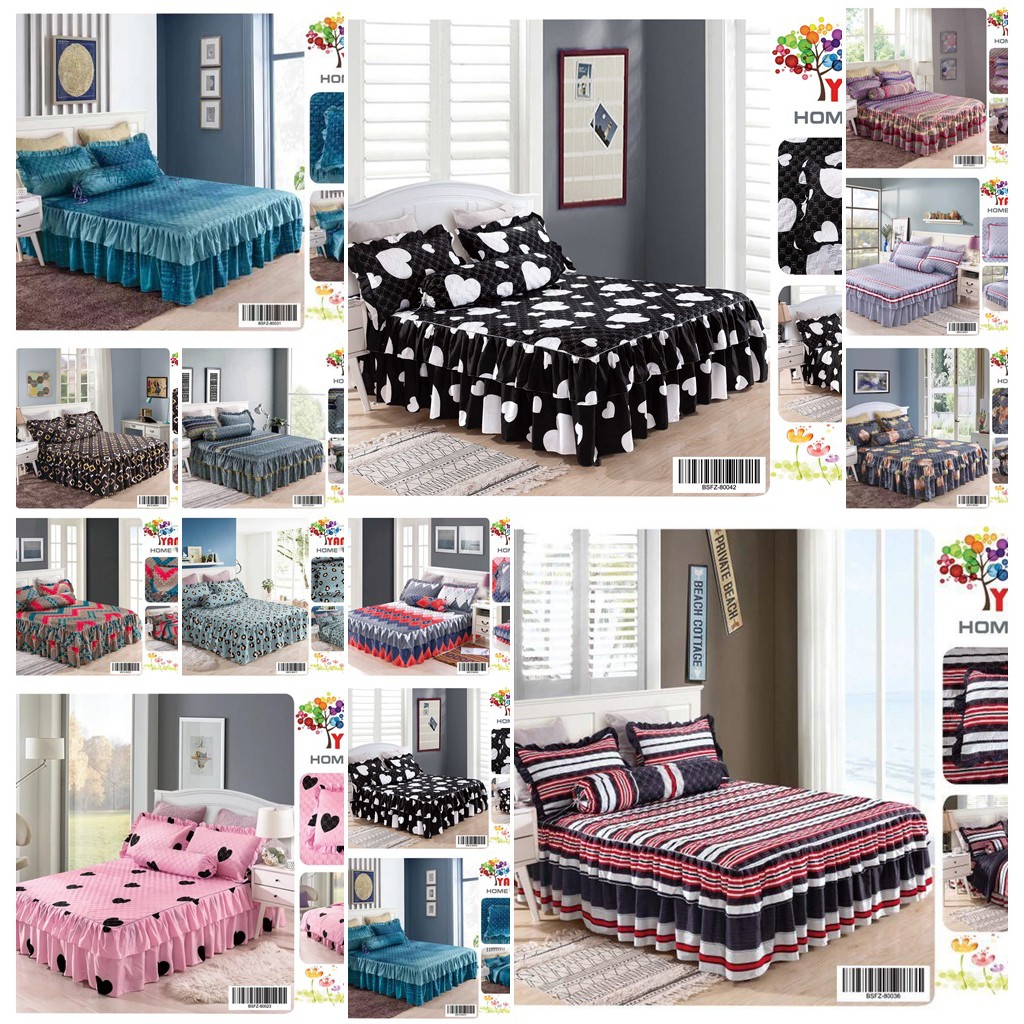 MALAYSIA READY STOCK !! CADAR ROPOL 4 IN 1 - COTTON HQ (QUEEN / KING ...