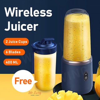 Dropship Portable Wireless Blender With The Straw; USB Travel Juice Cup  Baby Food Mixing Juicer Machince With Updated 8 Blades 3000mAh Rechargeable  Battery to Sell Online at a Lower Price