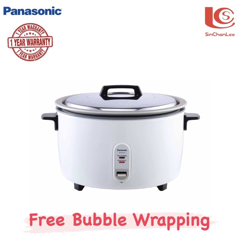 Panasonic SR-GA721L Commercial Rice Cooker Electric (80) Cups