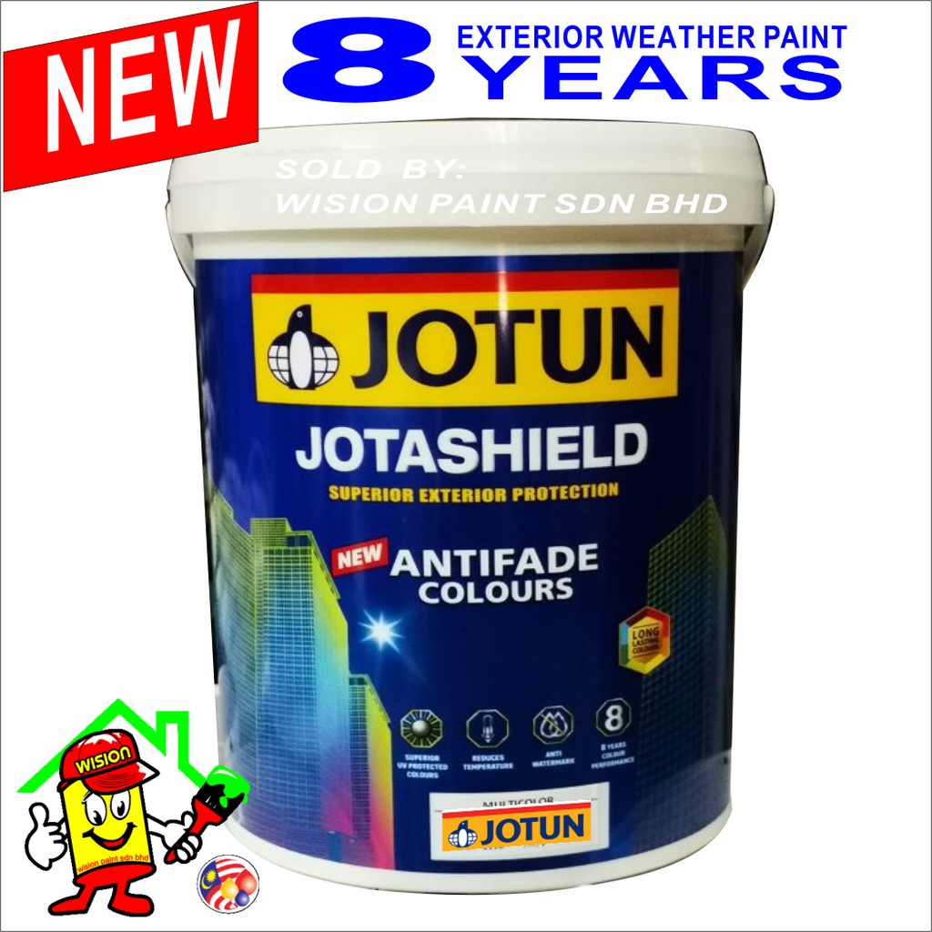 1l Or 5l Jotun Jotashield Antifade Colours 8 Years 23 Catalog Exterior Wall 3724