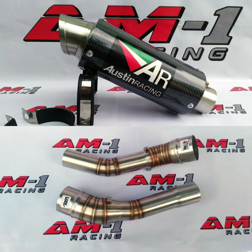 LOKAL Racing Exhaust AR Austin Carbon Titan Slip On All New Cbr 150 R ...