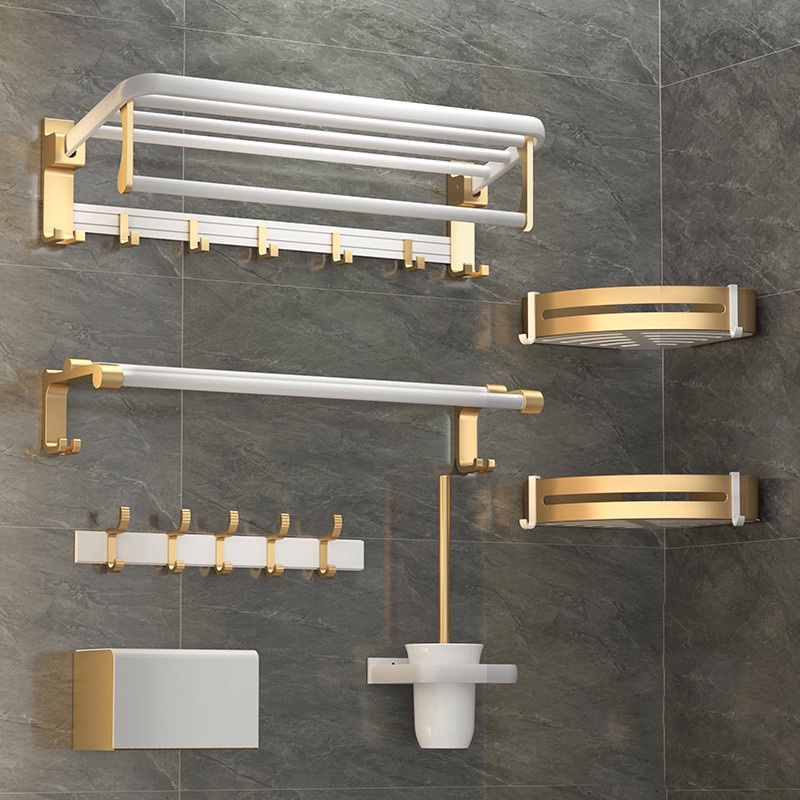 MEIDOO Folding Bathroom Storage Rack Accessories | Shopee Malaysia