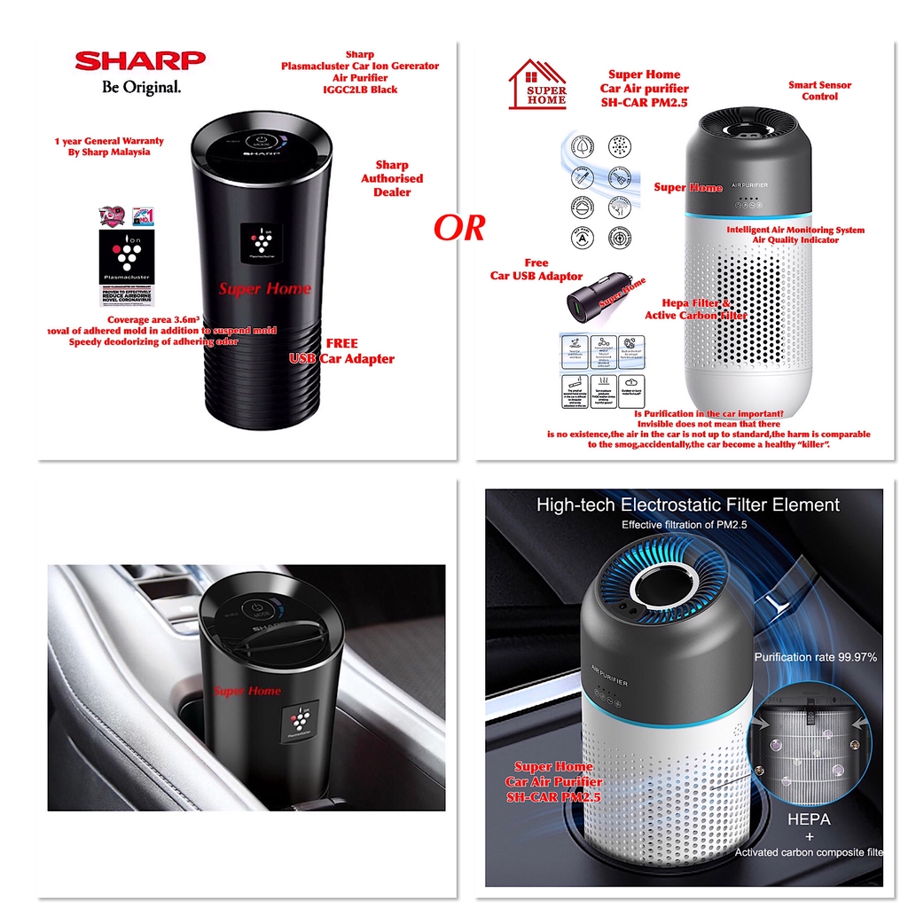 Sharp car deals ion generator