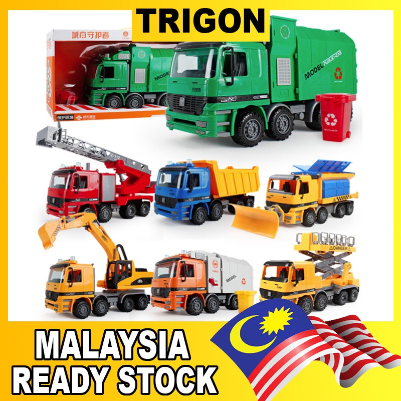 TRIGON Early Education Engineering Toy Fire Truck Fire Engine