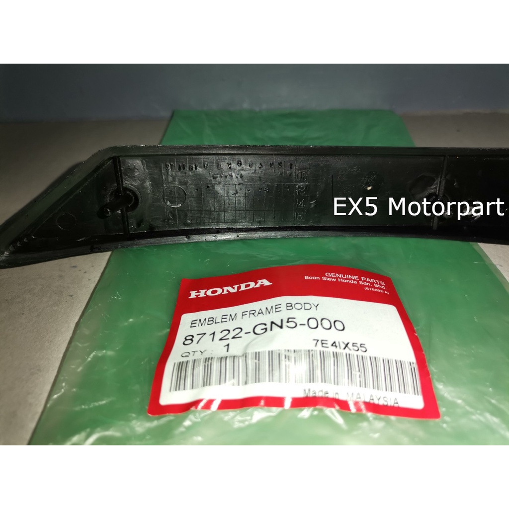 EX5 / EX5 DREAM ORIGINAL EMBLEM FRAME BODY / GETAH BODY / TANK SIDE ...