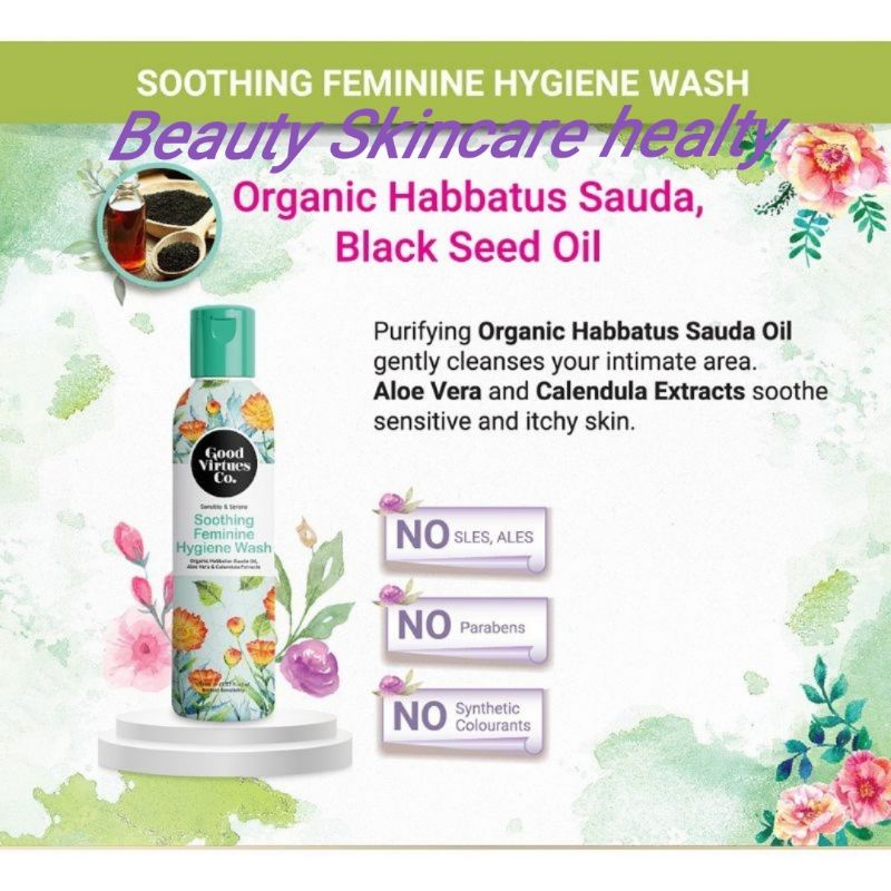 Good Virtues Co. Feminine Hygiene Wash 150ml Shopee Malaysia