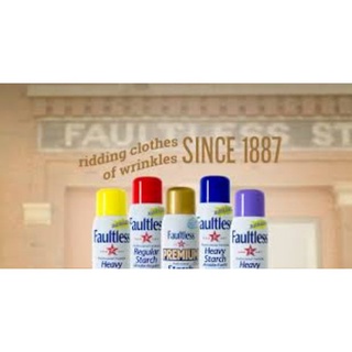Lots Of 3 Faultless Magic Sizing Ironing Spray Light Body, 20 Ounces