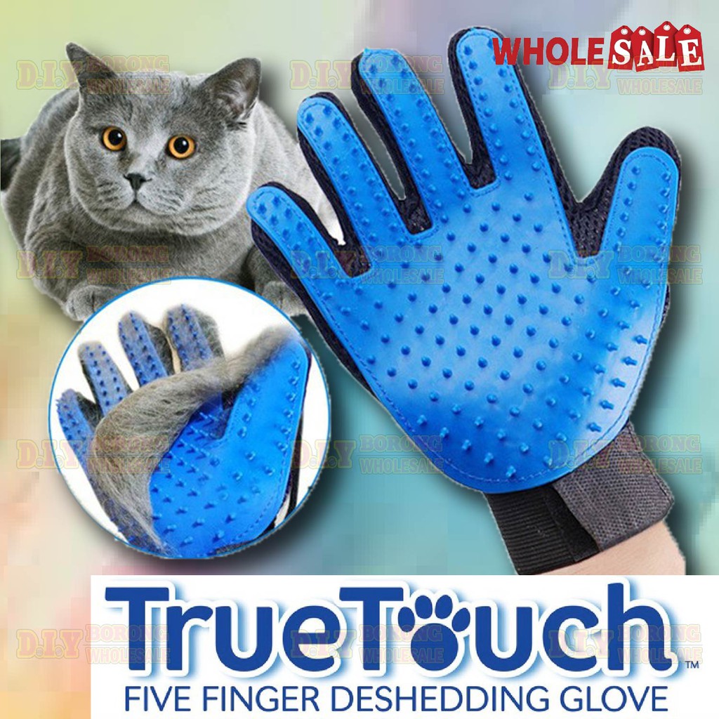 Diy cat shop grooming glove