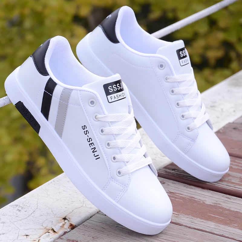 High Quality Brand Men Casual Shoes Hot sale Spring Autumn New White Shoes Men Casual Breathable Fashion Casual Men Shoes Black Shopee Malaysia