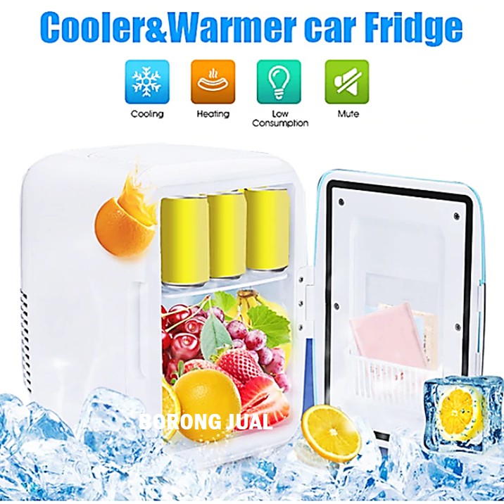 4 L Cooling and Warming Car Fridge Refrigerator Insulate Car Outdoor