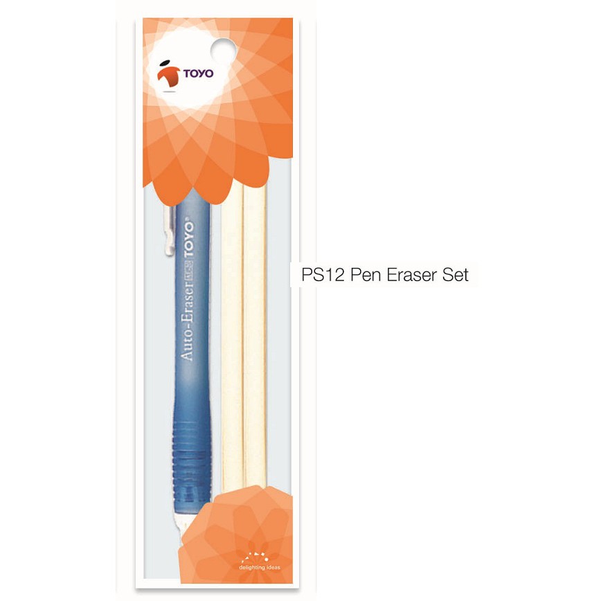 Toyo Pen Eraser Set 1+2refill | Shopee Malaysia