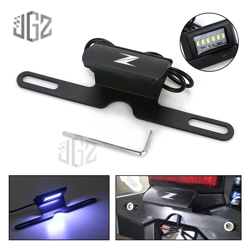 Z Motorcycle Aluminum Bracket Rear Folding Light Mount Tail Tidy