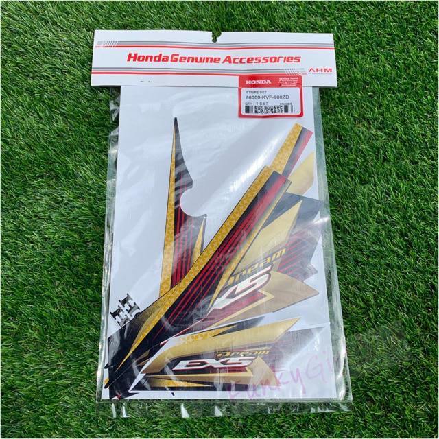 ORIGINAL HONDA EX5 DREAM STICKER BODY FRAME COMPLETE STRIPE | Shopee ...