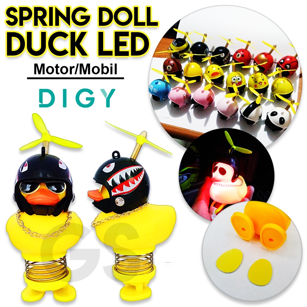 Led And NonLed Duck Emoticon Doll Toy Spring Doll Shopee Malaysia