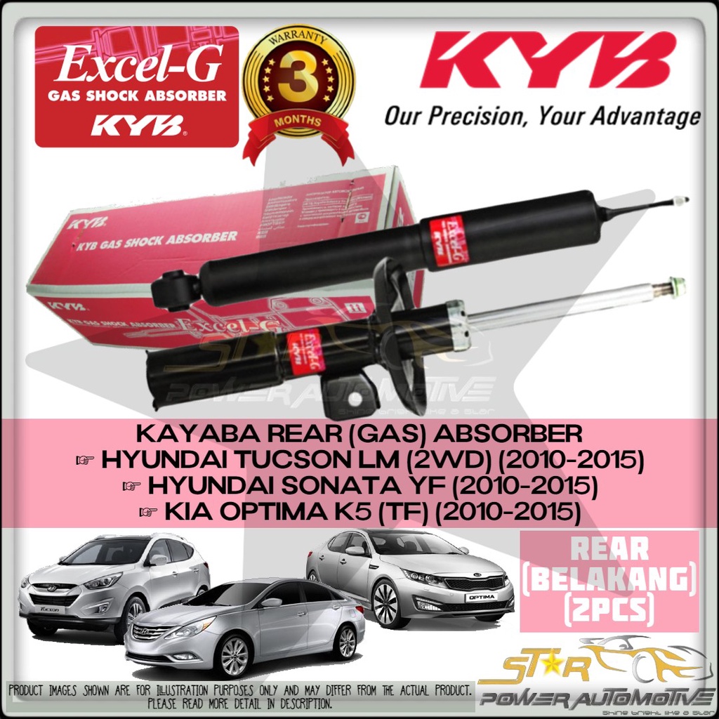 KYB Excel-G Front Left Shock | Hyundai Tucson (10-15) / Kia Sportage (11-16) (339403)