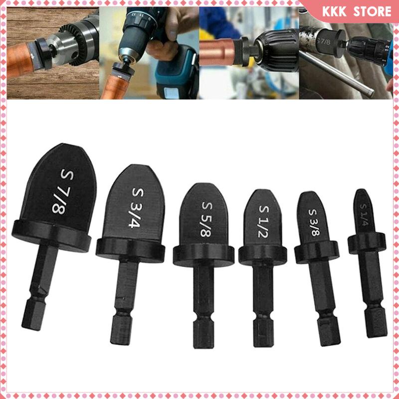 6pcs Swaging Tool Set,Air Tube Expander,Multifunction Hex Shank Copper
