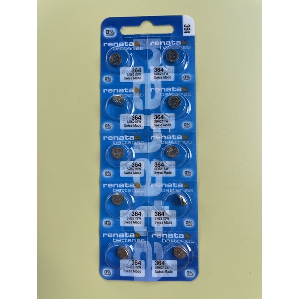 Renata 364 SR621SW 1.55v Button Battery SR 621 W 621SW SR621 ( Price Is ...