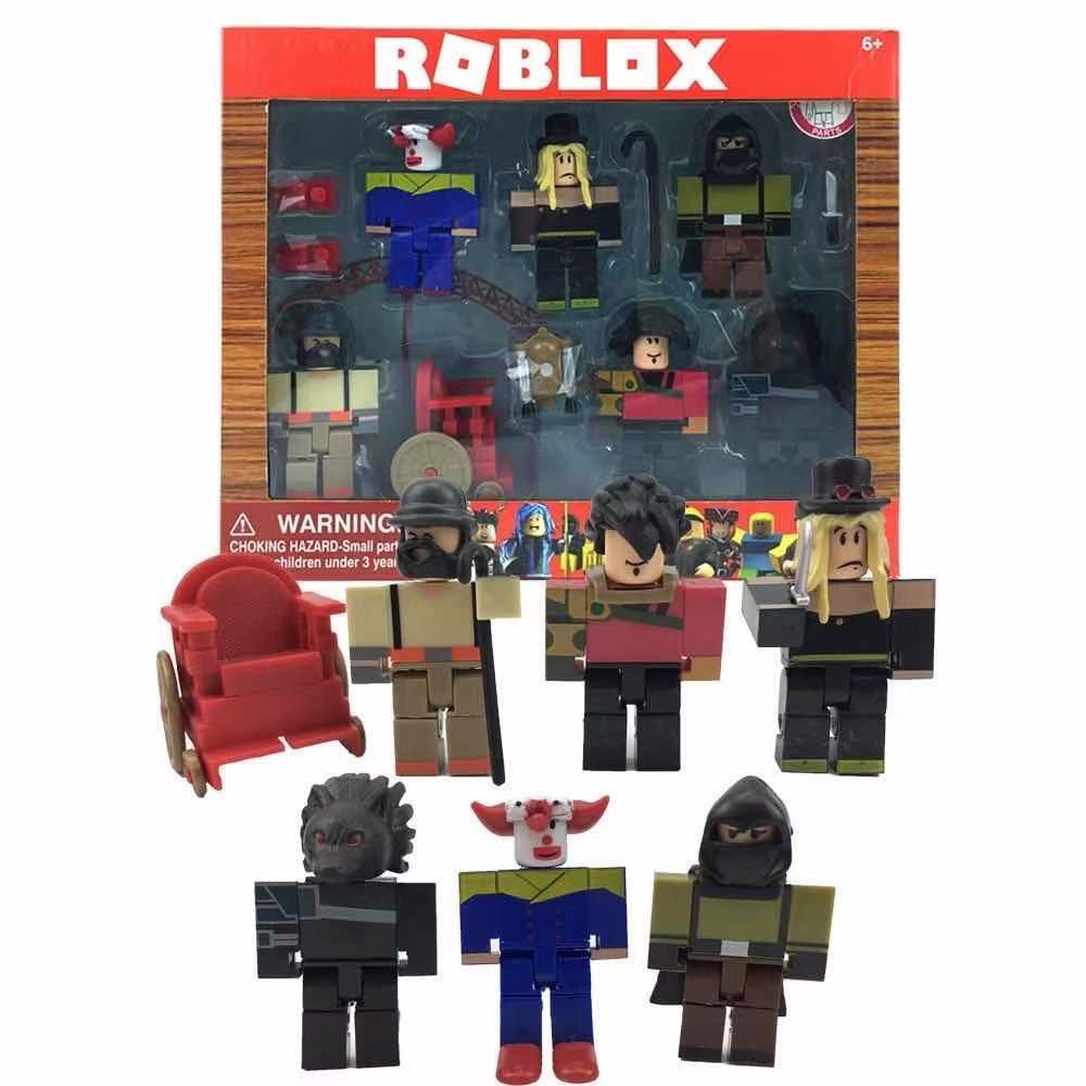 Virtual World ROBLOX Miniature Set Block Minecraft Survival Game Figure ...