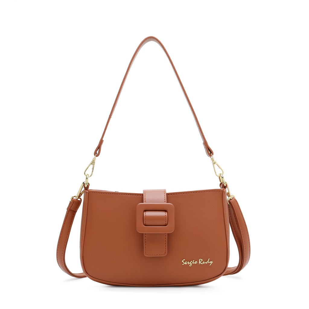 Sergio Rudy Handbag BROWN 11SR02 Shopee Malaysia