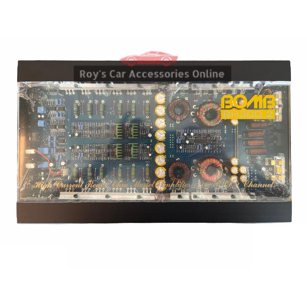 BOMB HIGH VARIABLE AMPLIFIER (180RMS x 2CH) BH-300.2 (OFFER PRICE ...