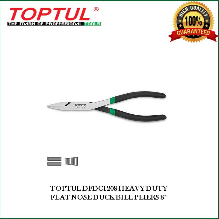 Flat Nose Pliers With Brass Jaws